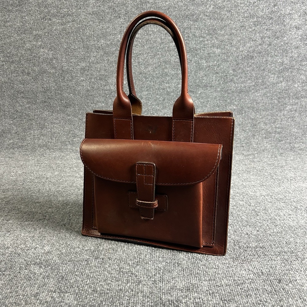 Agnes Baddoo Sac 1 Whiskey Leather Bag Made In USA